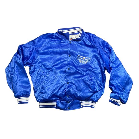 Vintage 1986 Mid west Conveyor Bomber Jacket large - Picture 1 of 4